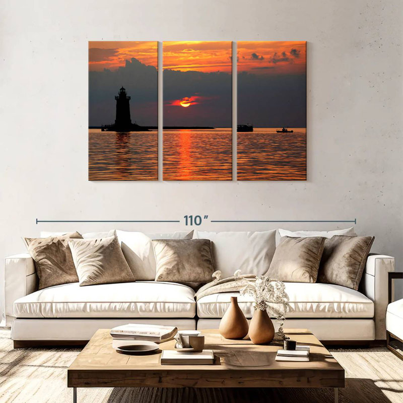 Phare Aletra Cape Henlopen, H 48 po x l 74 po