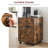 3 Drawer Vertical Filing Cabinet Under Desk with Lock