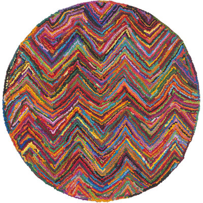 Tapis multicolore touffeté à la main Barnes