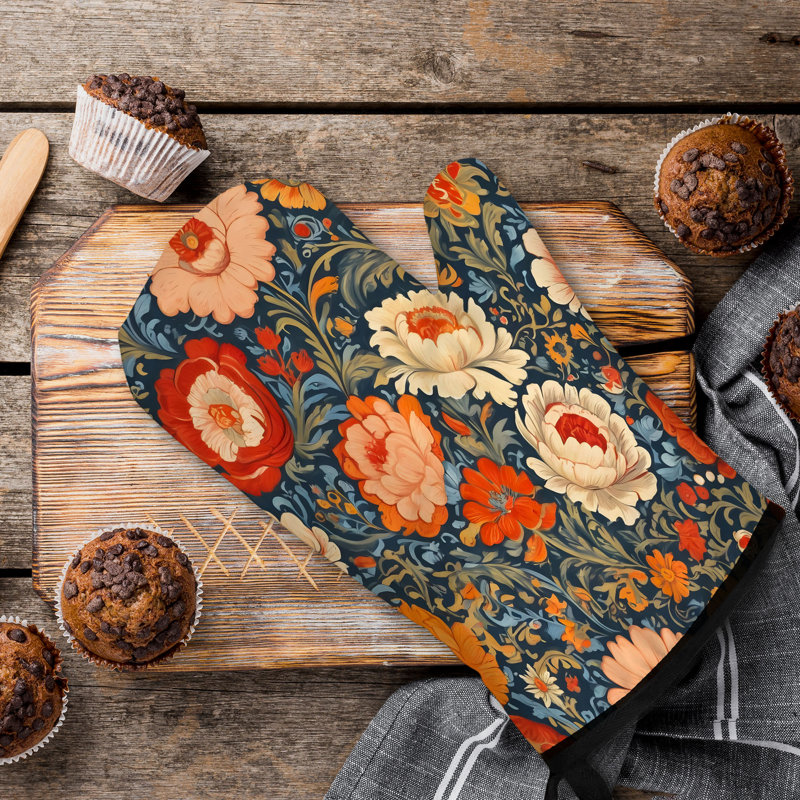 Color Pop Oven Mitt Cotton Twill