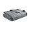 Surdimensionné en duvet synthétique gris anthracite Cambria