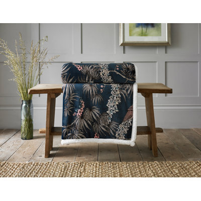 Cuddly Sherpa Fleece Throw