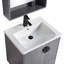 Ensemble de meuble-lavabo simple 24 po Saimah-892658525-892658497