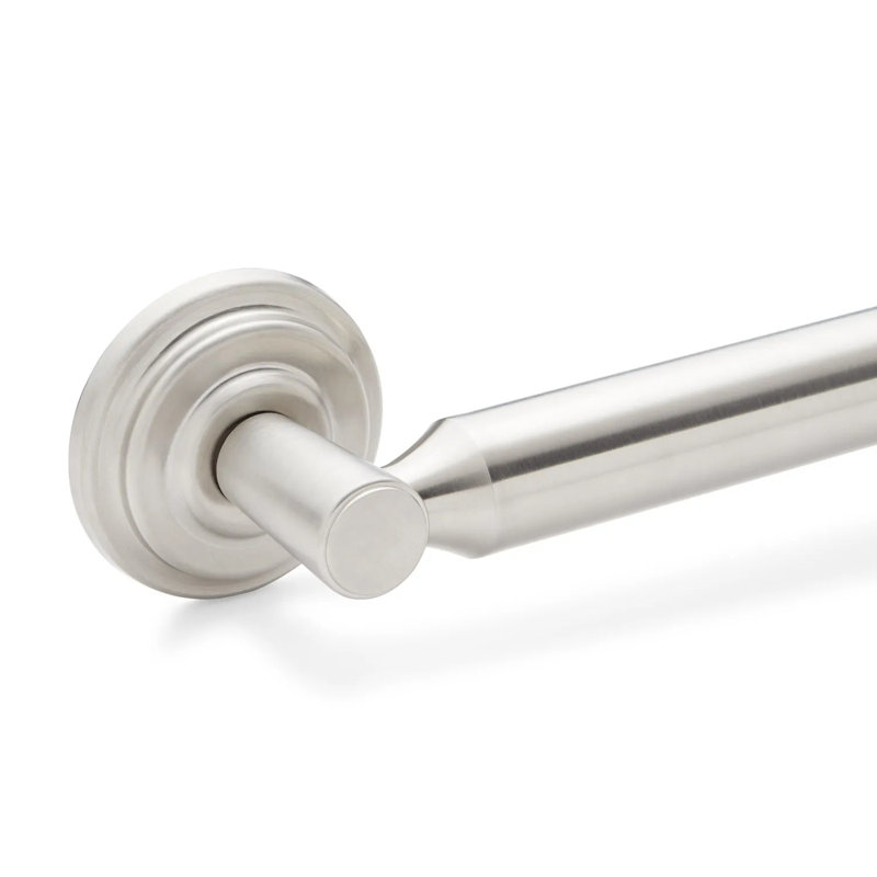 Signature Hardware Inglewood Grab Bar, 27.125" L, Brushed Nickel