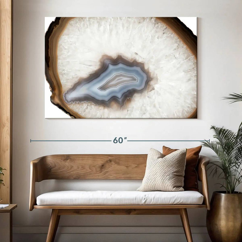 Alvord goutte d'agate I, H 34 po x l 51 po