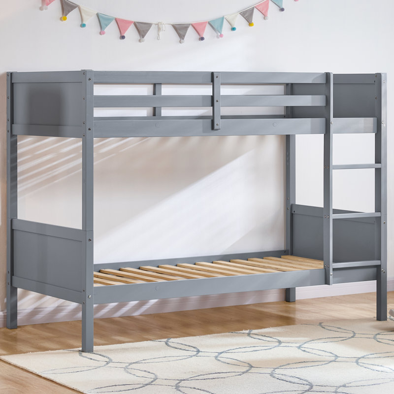 Bedfo Single (3') Kids Bed, Grey