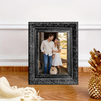 Cadre 3 photos mural noir 11 "x 14" avec protection photo