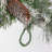 Lightly Flocked Snowbell Pine Garland 9ft Pre-Lit