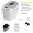 3LB Bread Maker with Dual Kneading Paddles, 15-in-1 Settings, Gluten-Free Option