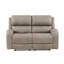Causeuse inclinable double luxueuse 1pc