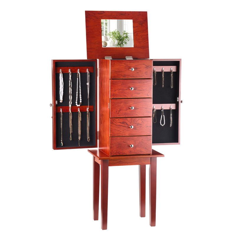 Freestanding Jewelry Armoire