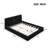 Sturdy Construction Queen Size Upholstered Platform Bed-502056289