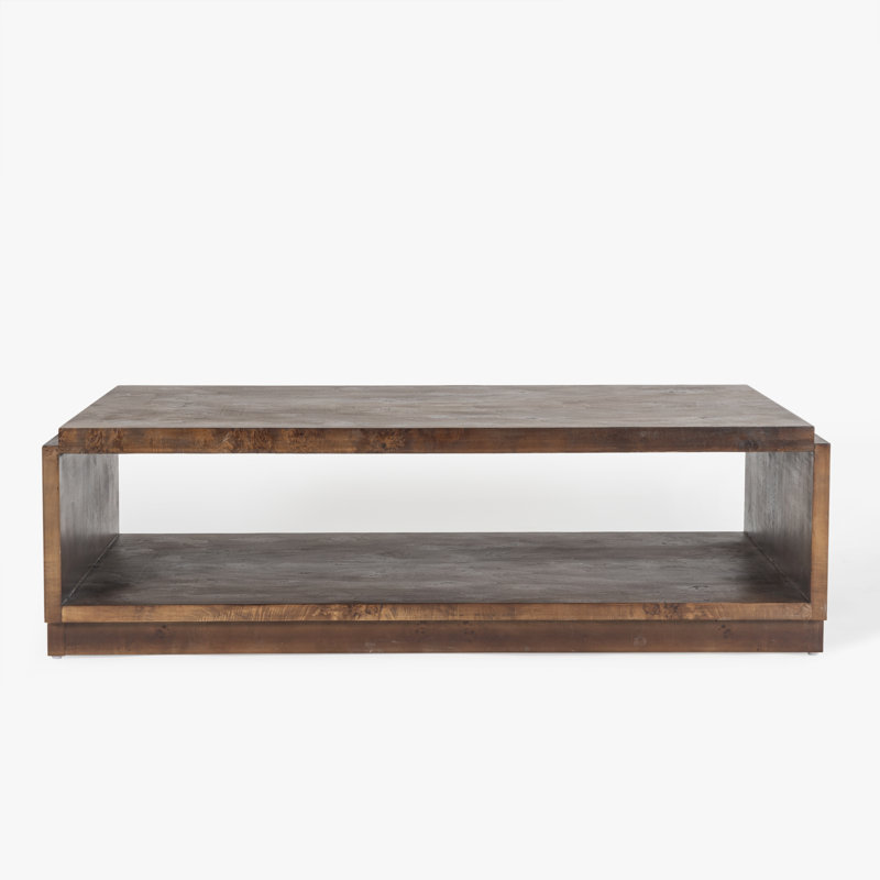 Table basse Kingston, Marron foncé