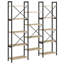 167cm H x 156cm W Steel Bookcase-2048933648