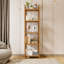 Audriel 5-Tier Bamboo Bookcase-98238329