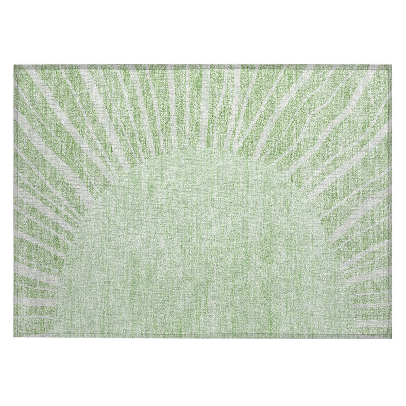 Tapis intérieur / extérieur Ayush, Rectangle 1 pi 8 po x 2 pi 6 po