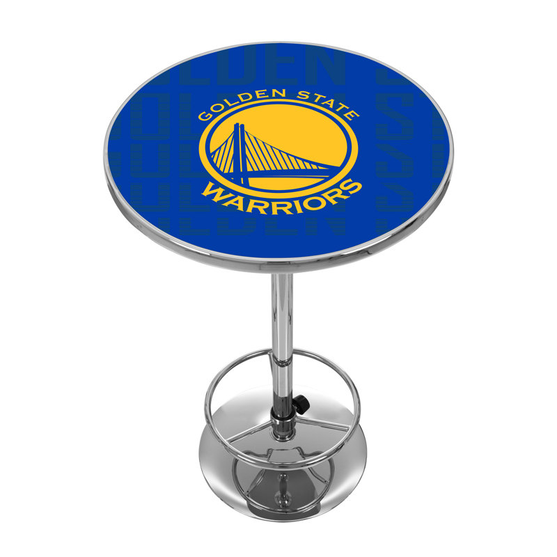 Table de bar avec repose-pieds NBA City, Golden State Warriors