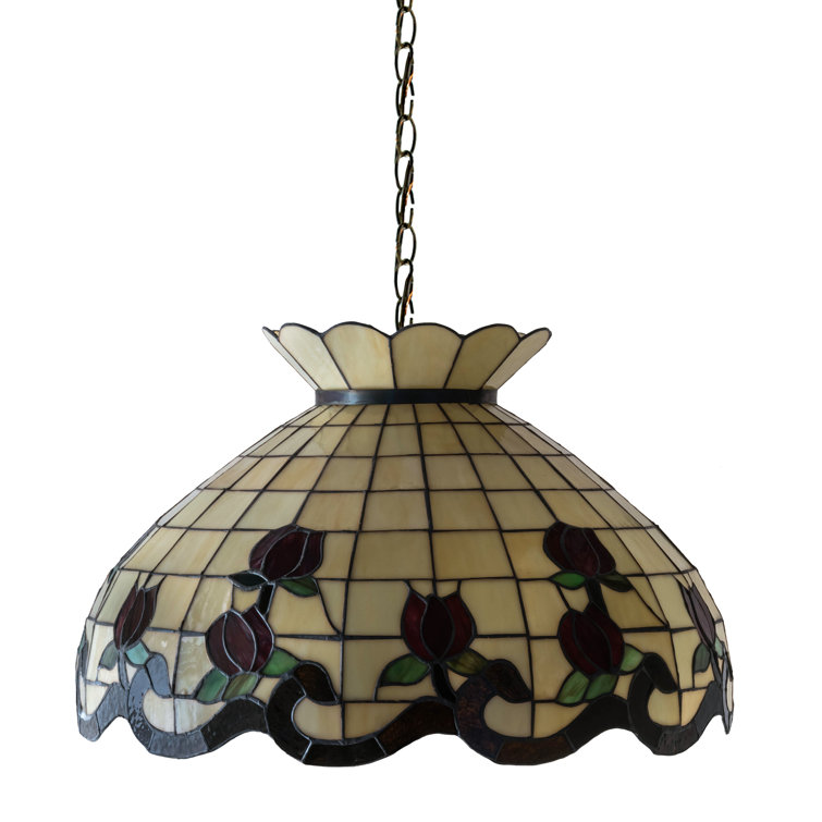 Weissman 3 - Light Mahogany Bronze Pool Table Lights Pendant