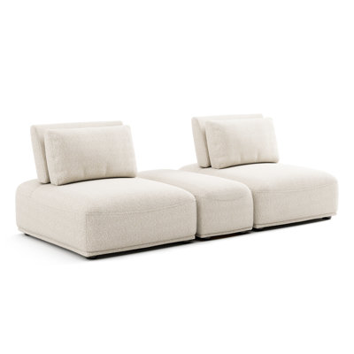 Canapé modulaire 3 pièces Aukeem