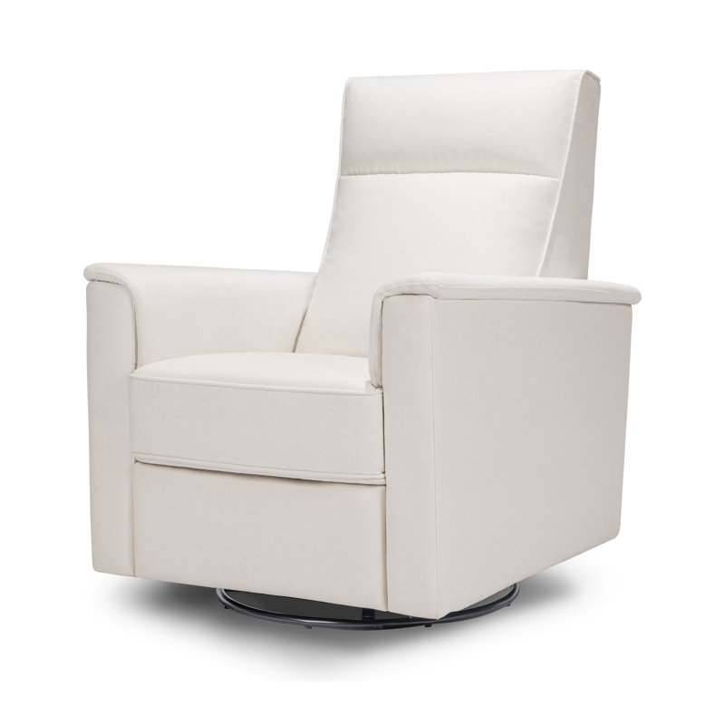 Willa Recliner in Eco-Performance Fabric, Cream Polyester Blend