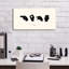 «Sign Langage 2» par Emma Scarvey, art mural sur toile