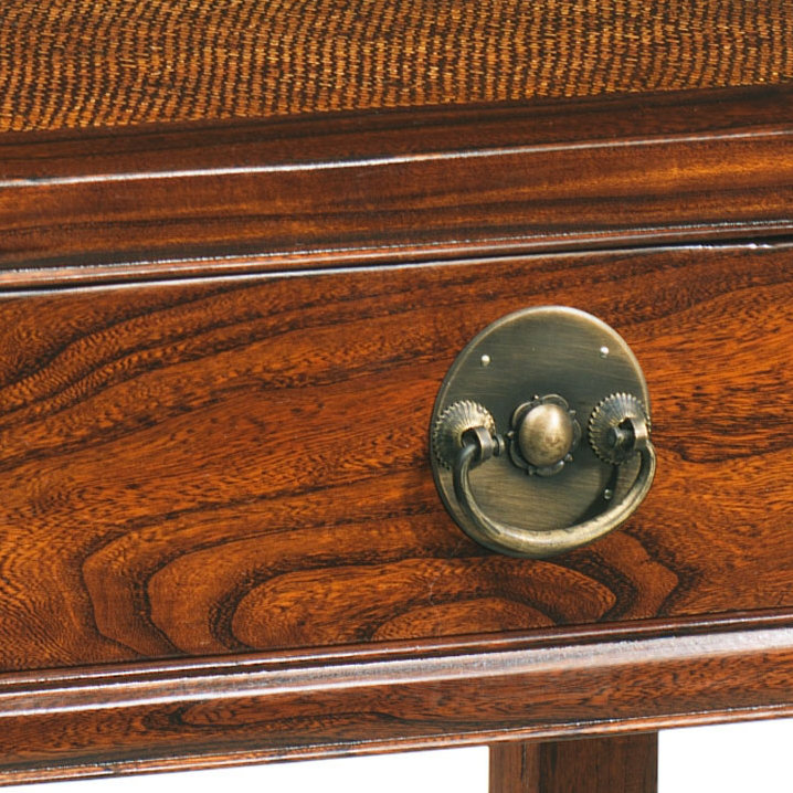 Hangzhou 105cm Solid Wood Console Table, Warm Elm