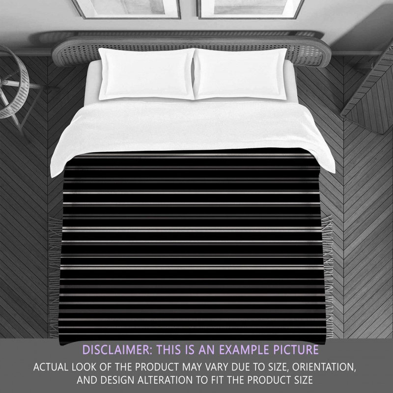 Polyester Striped Comforter, Twin Comforter