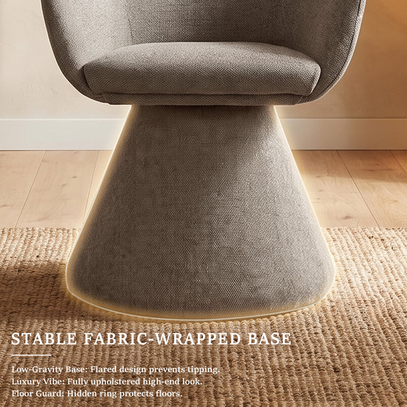 Upholstered Dining Chair, 47cm Seating Height, Sand, 4, Sand