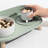 Bone China Double Pet Feeder, Elevated Cat Dog Food Double Bowls, Ceramic Pet Feeding Bowl for Food and Water-113616400