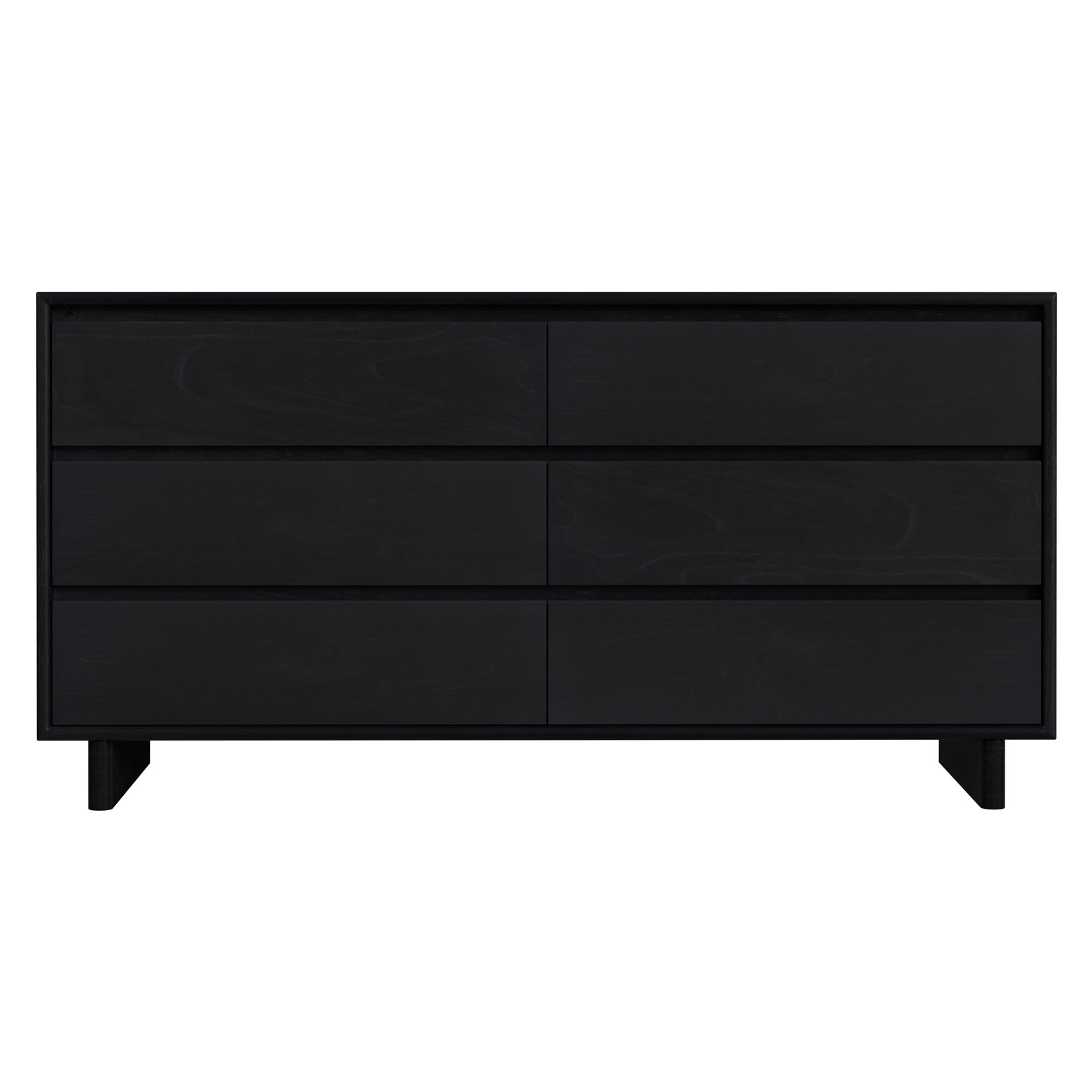 Soleil 6 - Drawer Dresser, Black