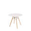 Lotasha Round Solid Wood Base Dining Table-983876097