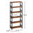 Bookshelf, 31.5In Wide Shelf 6 Tier Bookcase, 70Lbs/Shelf Industrial Bookshelves-908528059