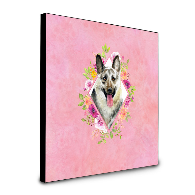 Panneau mural Dollman Flowers, Rose, Berger allemand