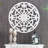 Bastia Round Medallion White 30"