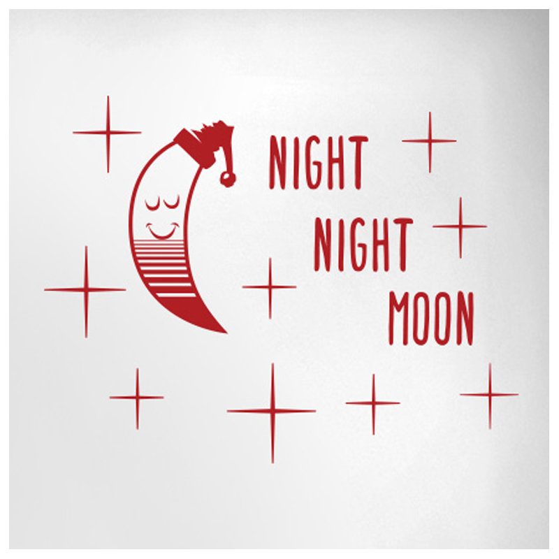 Wall Decal, Dark Red