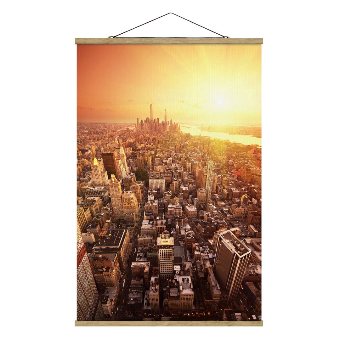 Fotodruck Golden City