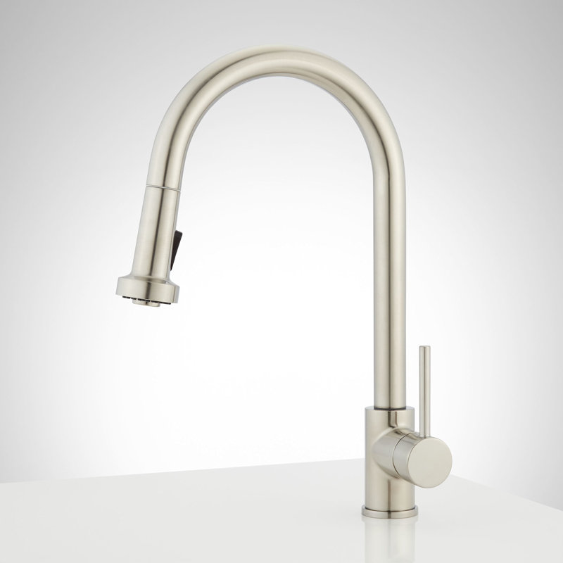 Ridgeway Pull-Down Kitchen Faucet - Stainless Steel, Stainless Steel