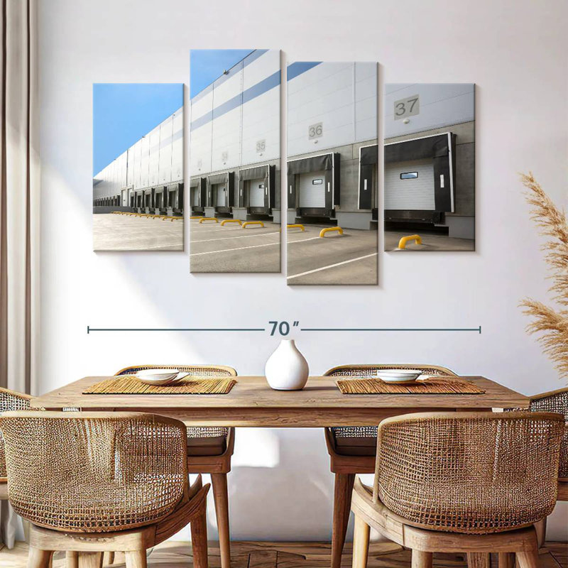 Lilie Loading Dock, 42" H x 68" W