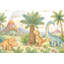 Papier peint ombré de dinosaures tropicaux-1484997295-1484997298