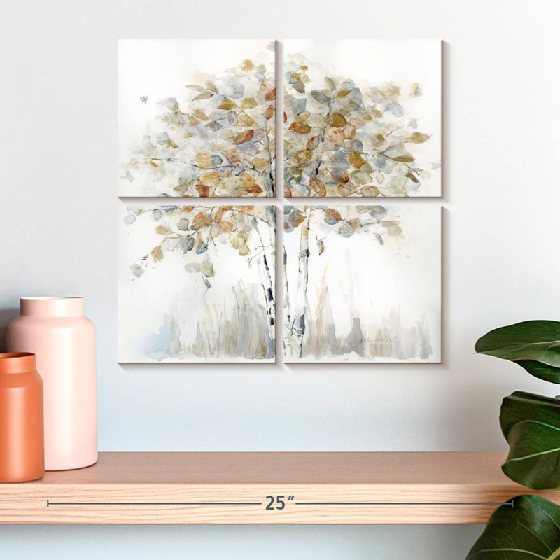 Harnek Birch Grove I, 18" H x 18" W