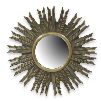 Avaliese Powder Coated Aluminium Round Wall Mirror