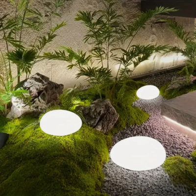Natural LED Glass Pathway