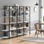 Bibliothèque industrielle à 5 tablettes Erilyn-306510063