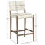 Tabouret de comptoir rembourré en cuir Andie-1859604450-1859604451