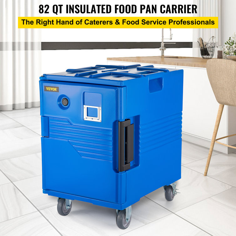 VEVOR Insulated Food Pan Carrier 109 Qt Hot Box for Catering