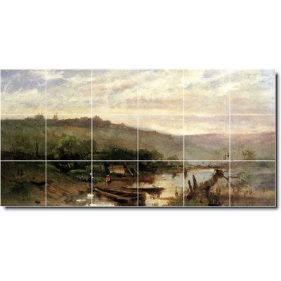 Carreau de céramique décorative 36 po x 18 po 6 po x 6 po