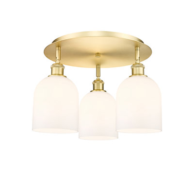Odaniel Glass Semi Flush Mount
