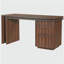 Bureau moderne en L 90 po en noyer avec 3 tiroirs, bureau pivotant à 360 ° en bois, bureau de direction, bureau d'angle, poste de travail de bureau, pour le bureau à domicile ou le salon-1546308427