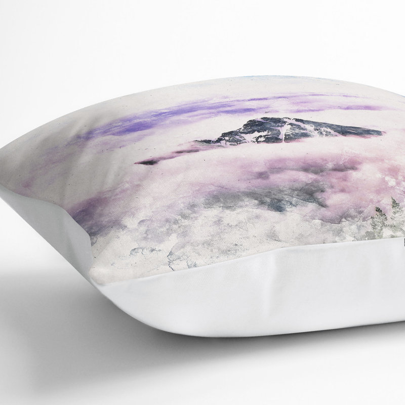 Square Throw Cushion, White, 40cm H x 40cm W x 15cm D