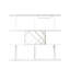 Support à vin mural à 3 niveaux avec support en verre, adapté pour le bar à la maison, la salle à manger et le salon, grand café à rangement en panneau de particules blanc multifonctionnel de 15 mm,